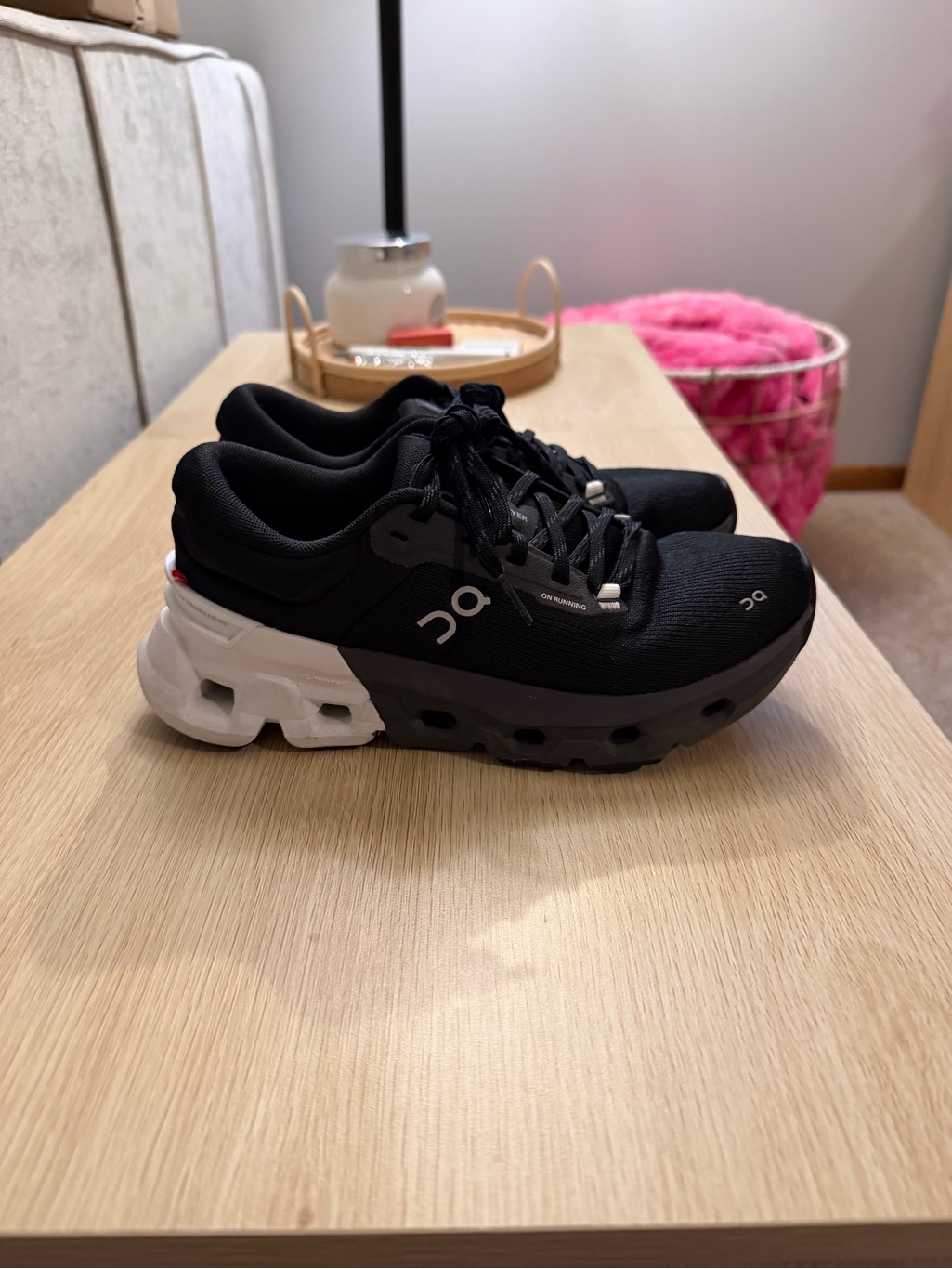 On Running Black And White Men's Running Shoes — image 3 of 4